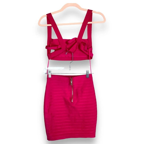 Superdown Pink Mini Pencil Skirt Set Night Out - Picture 5 of 13